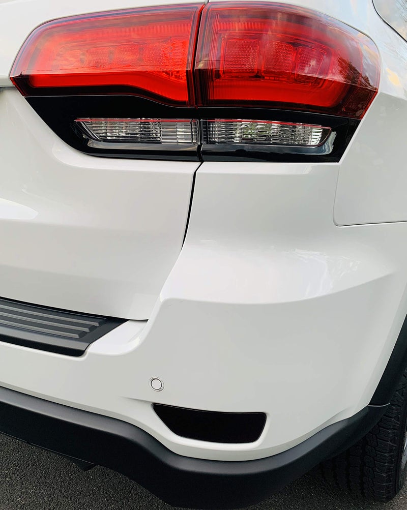Aggressive Overlays Tinted Overlays FITS: 2014-2021 Jeep Grand Cherokee Third Brake Light Tint | Rear Bumper Reflector Overlay Covers Compatible with 14' - 21' Jeep Grand Cherokee (Dark Smoked) - Image 5